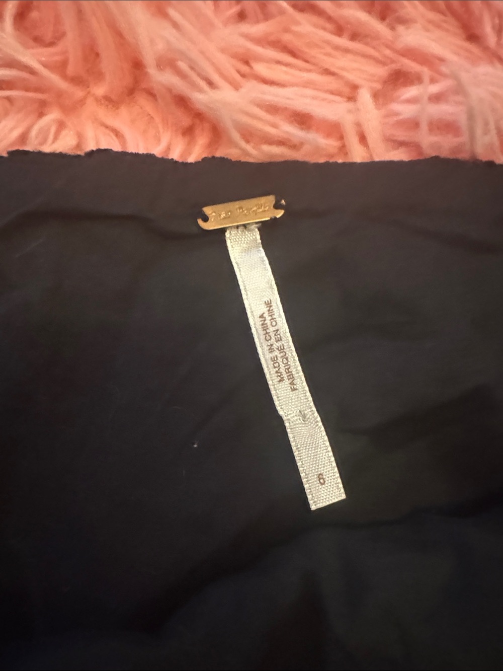 Free People Black Textured Circle Skirt - Picture 2 of 3